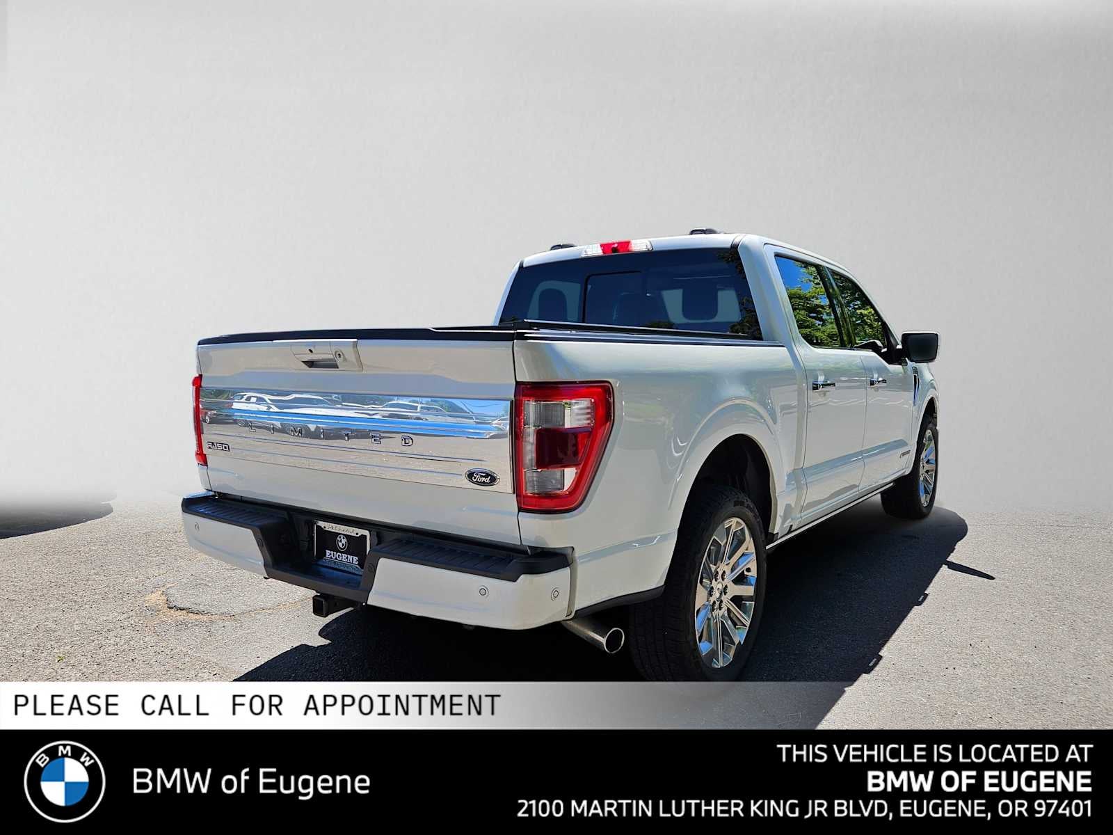 2022 Ford F-150 — rear three-quarter view