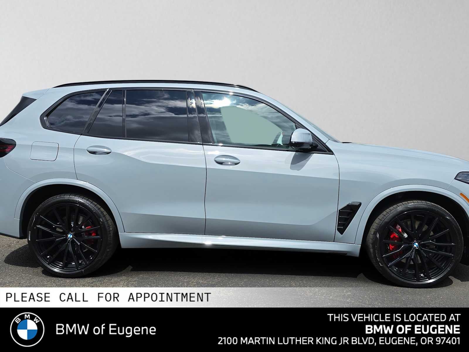 2026 BMW X5 xDrive40i — side profile view