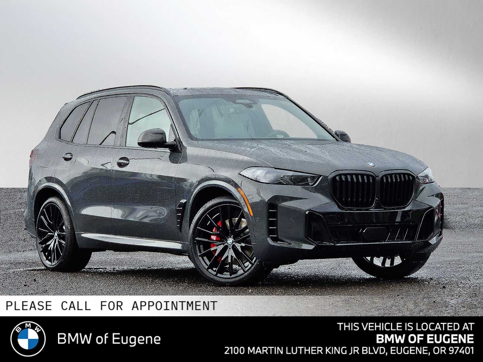 2026 BMW X5 xDrive40i xDrive40i in Dravit Grey Metallic — front three-quarter view