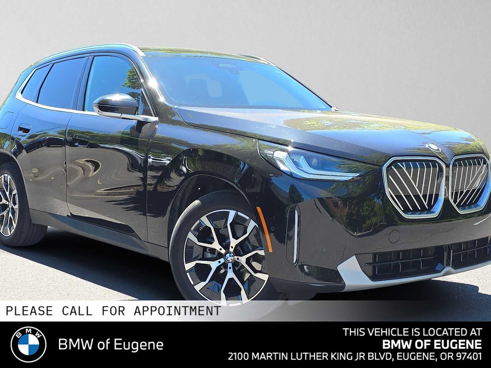 2026 BMW X3 30 xDrive 30 xDrive in Black Sapphire Metallic — front three-quarter view