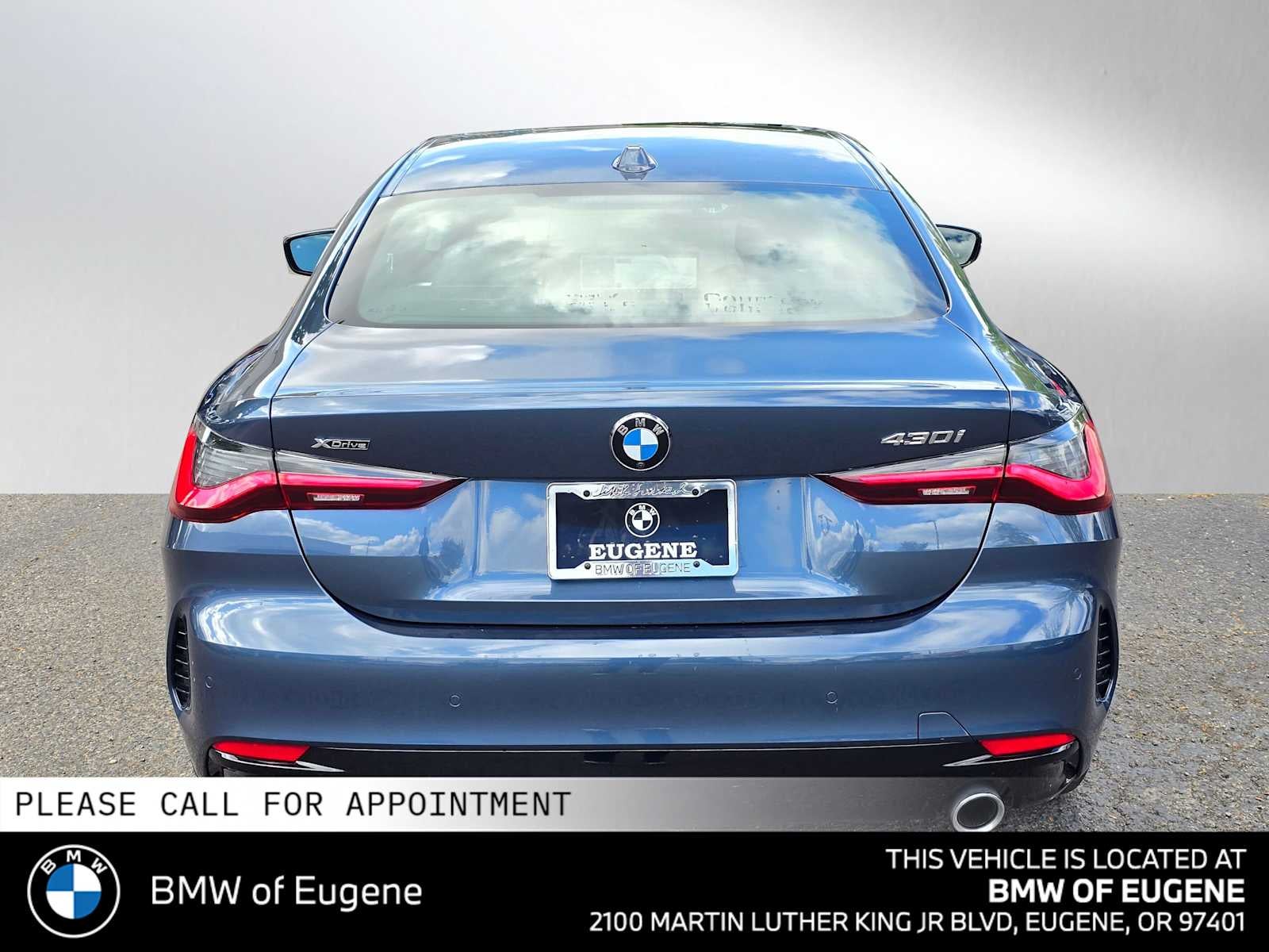 2026 BMW 430i xDrive — interior view