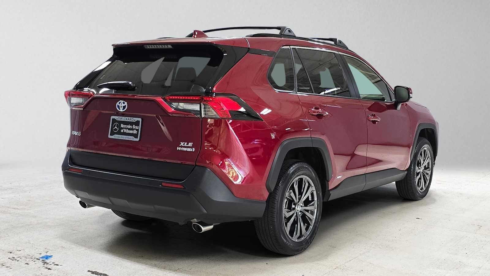 2024 Toyota RAV4 — rear three-quarter view