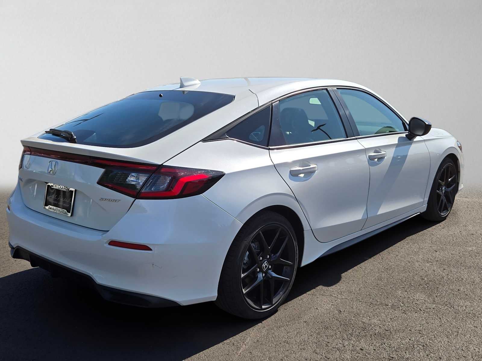 2023 Honda Civic — rear three-quarter view