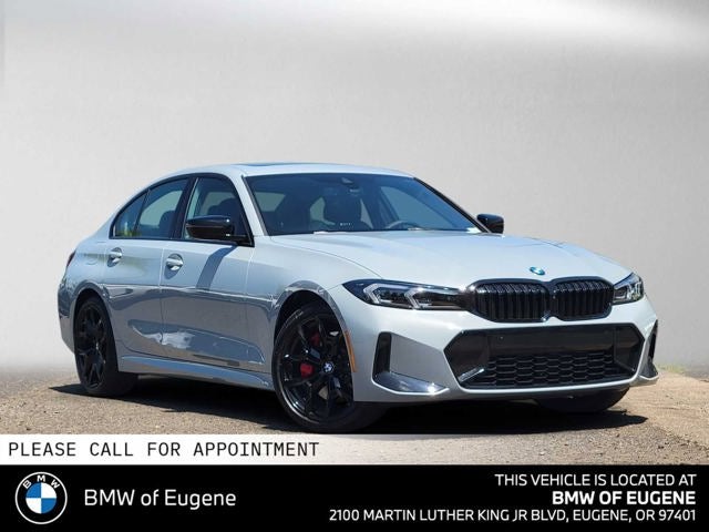 2026 BMW 330i 330i NA xDrive in Brooklyn Grey Metallic — front three-quarter view