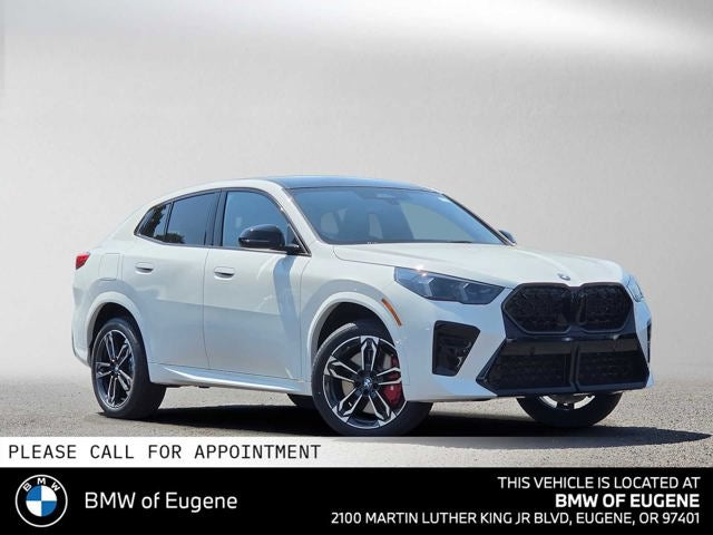 2026 BMW X2 xDrive28i in Alpine White — front three-quarter view