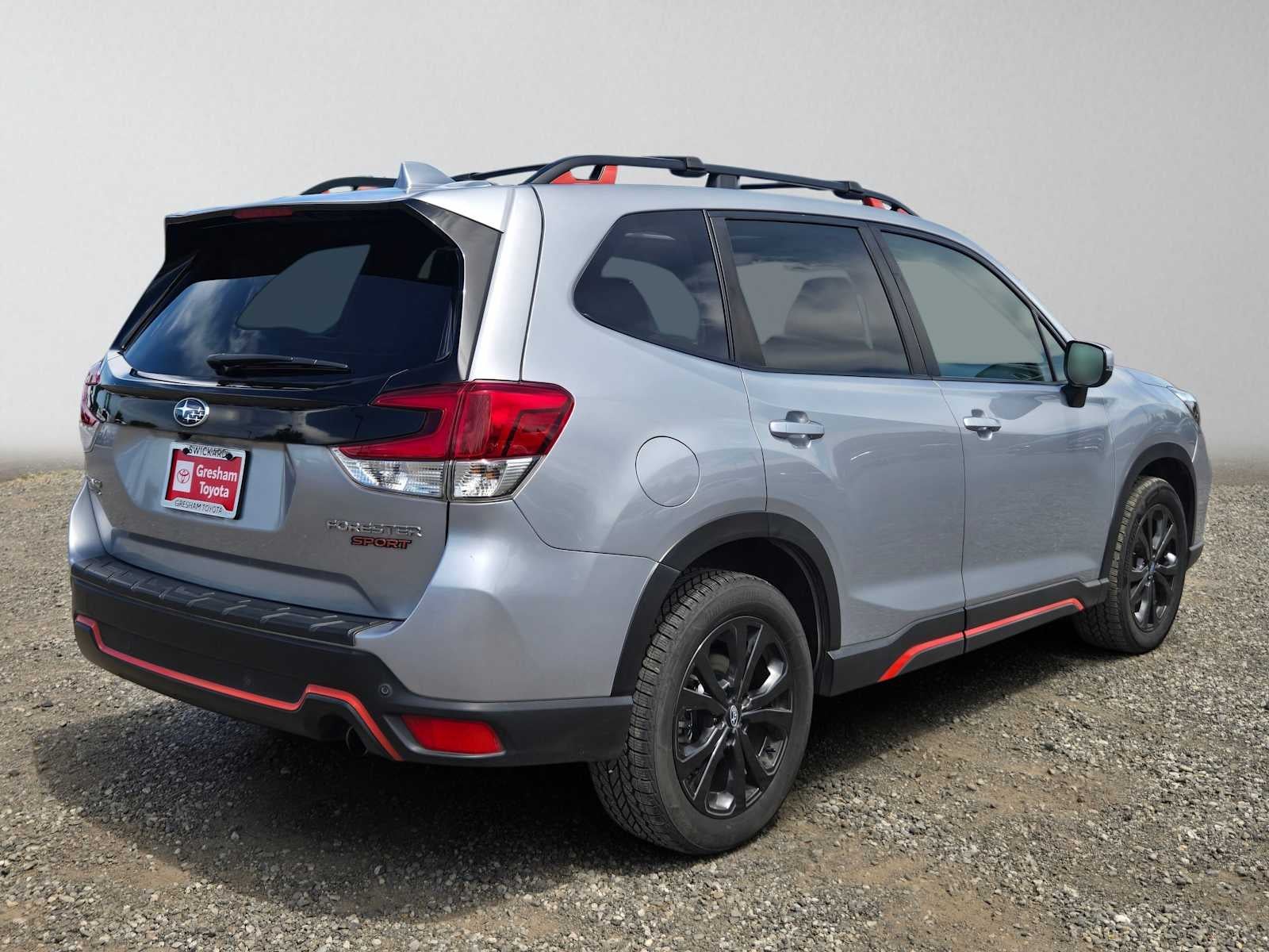 2019 Subaru Forester — rear three-quarter view