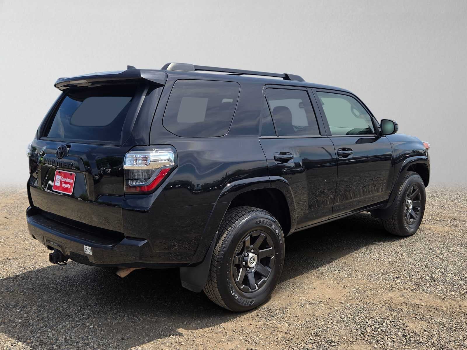 2021 Toyota 4Runner — rear three-quarter view